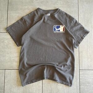 Grey red and blue mlg like bow hunter tee